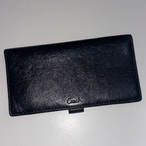 Authentic Coach checkbook cover